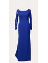 VESTIDO BENJIS LARGO   AZUL KLEIN     CULTURA EUROPEA