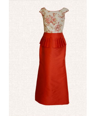 VESTIDO AMANDA LARGO