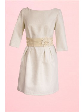 VESTIDO ELISABETH   CORTO   NURIBEL