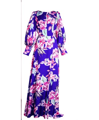 VESTIDO PUEBLA LARGO    MARIA LAGO