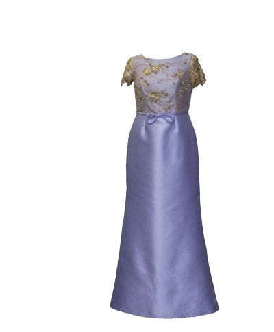VESTIDO NIEVES  LARGO 
