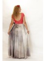 VESTIDO CLAUDIA  LARGO    NURIBEL