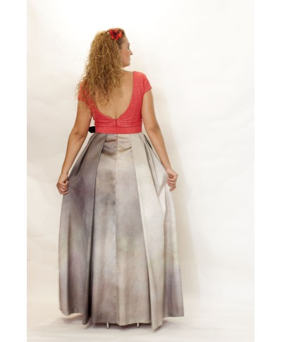 VESTIDO CLAUDIA  LARGO    NURIBEL VESTIDO CLAUDIA  LARGO    NURIBEL