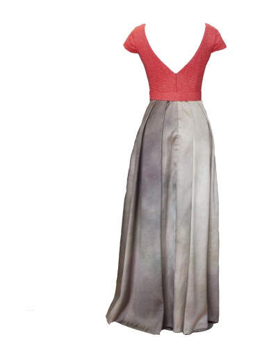 VESTIDO CLAUDIA  LARGO    NURIBEL VESTIDO CLAUDIA  LARGO    NURIBEL