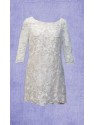 VESTIDO CARITISIMA  CORTO BLANCO