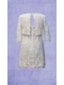 VESTIDO CARITISIMA  CORTO BLANCO