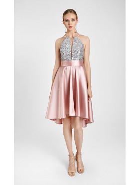 VESTIDO TURCAS CORTO AGUA MARINA    NURIBEL