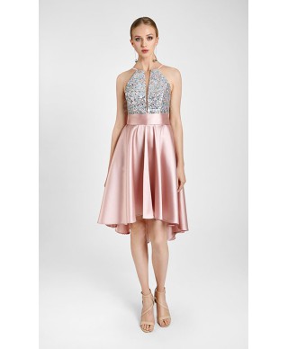 VESTIDO TURCAS CORTO AGUA MARINA    NURIBEL