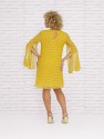 VESTIDO GENO CORTO AMARILLO      NURIBEL