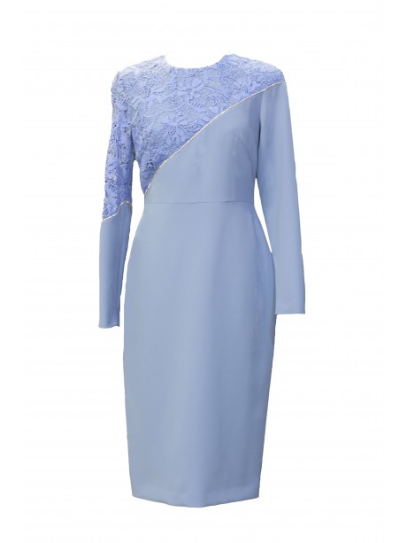 VESTIDO SARA  MIDI  AZUL  VICKY MARTIN BERROCAL