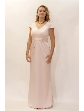 VESTIDO NADIA  LARGO NUDE   CABOTINE