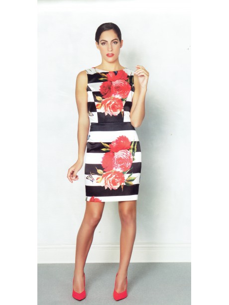 VESTIDO CALISTA  CORTO    NURIBEL