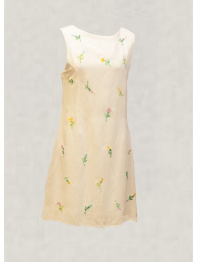 VESTIDO FRANCIA  CORTO BLANCO
