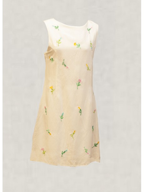 VESTIDO FRANCIA  CORTO BLANCO