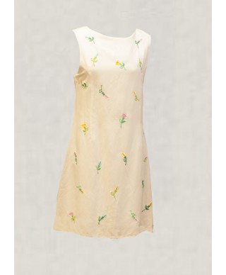 VESTIDO FRANCIA  CORTO BLANCO
