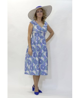 VESTIDO ESHA  MIDI ESTAMPADO   CABOTINE