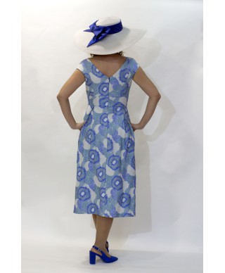 VESTIDO ESHA  MIDI ESTAMPADO   CABOTINE