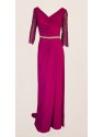 VESTIDO JOKE  LARGO LILA