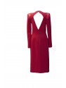 VESTIDO ARGUENTINA  MIDI  GRANATE   VICTORIA