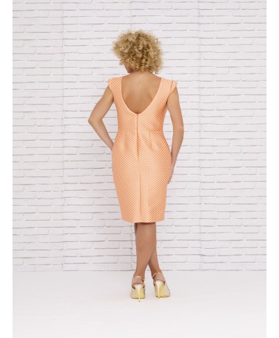 VESTIDO GRECIA  CORTO LUNARES   NURIBEL