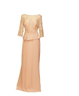 VESTIDO URANO  LARGO    NURIBEL
