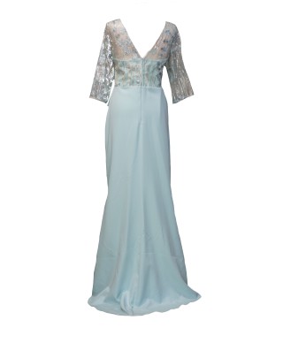 VESTIDO URANO  LARGO    NURIBEL