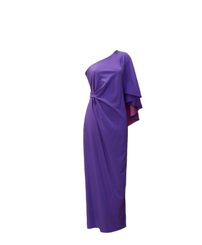 VESTIDO ZENDAYA  LARGO LILA   DIVARO