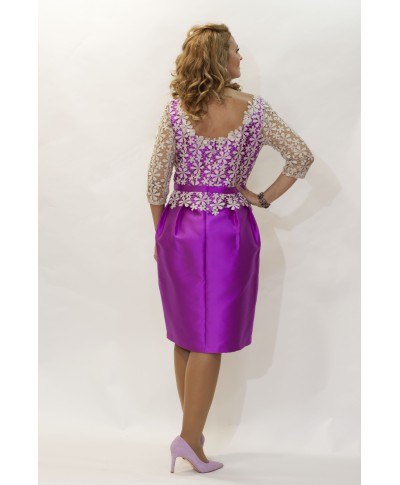 VESTIDO NIEVES  MIDI LILA   CABOTINE
