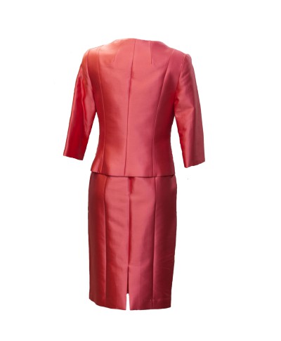 VESTIDO CON CHAQUETA    CORTO ROJO   CABOTINE