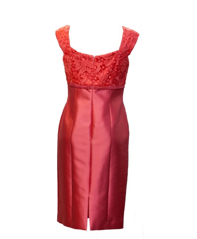 VESTIDO CON CHAQUETA    CORTO ROJO   CABOTINE