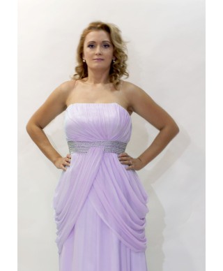 VESTIDO CLEOPATRA CORTO  MALVA    CABOTINE