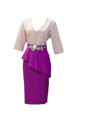 VESTIDO VICTORIA  MIDI  ROLE MOLE