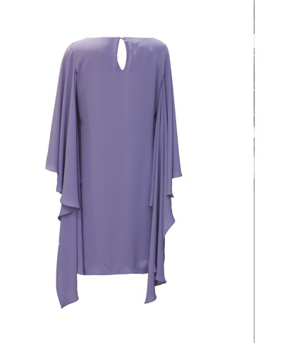 VESTIDO BRETAÑA  CORTO LILA   NURIBEL