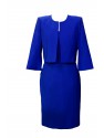 VESTIDO VICKY  CORTO AZUL KLEIN  CABOTINE