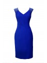 VESTIDO VICKY  CORTO AZUL KLEIN  CABOTINE