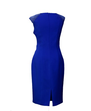VESTIDO VICKY  CORTO AZUL KLEIN  CABOTINE