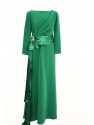 VESTIDO ALBA LARGO VERDE