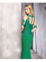 VESTIDO CORDOBA LARGO VERDE