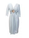 VESTIDO LEA  CORTO CELESTE    ROLE MOLE