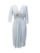 VESTIDO LEA  CORTO CELESTE    ROLE MOLE