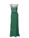 VESTIDO VENUS  LARGO VERDE