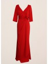 VESTIDO KIRON  LARGO ROJO  