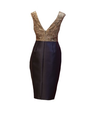 VESTIDO MESSUS CORTO AZUL MARINA