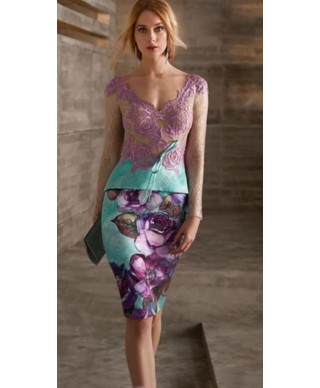 VESTIDO NEPTUNO MIDI 