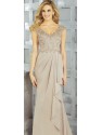 VESTIDO SOL LARGO GRANATE   MGNY