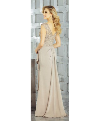 VESTIDO SOL LARGO GRANATE   MGNY