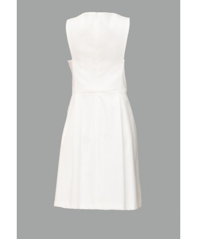 VESTIDO NAOMI  CORTO BLANCO RENATA