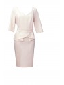 VESTIDO ROSA MIDI ROSA  ROLE MOLE