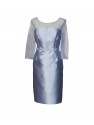 VESTIDO MARGOT  CORTO  AZUL  