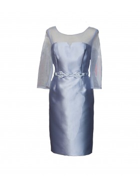 VESTIDO MARGOT  CORTO  AZUL  
